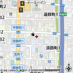 メロディーハイム平野町管理室周辺の地図