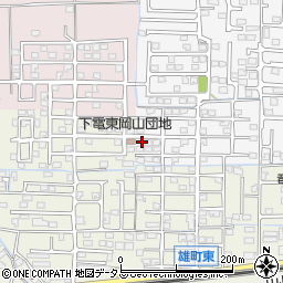 岡山県岡山市中区四御神102-8周辺の地図