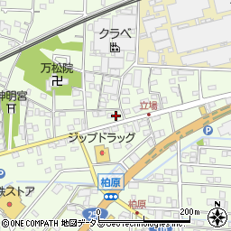 静岡県浜松市中央区篠原町1147周辺の地図