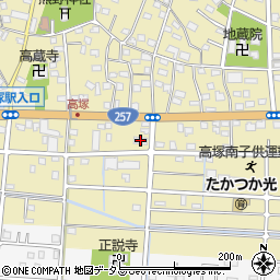 静岡県浜松市中央区高塚町4642周辺の地図