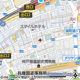 中国銀行神戸支店 ＡＴＭ周辺の地図