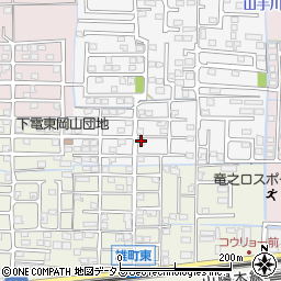 岡山県岡山市中区四御神90周辺の地図