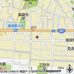 静岡県浜松市中央区高塚町4646周辺の地図