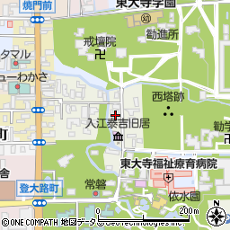 奈良県奈良市水門町45周辺の地図