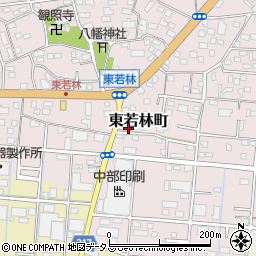 静岡県浜松市中央区東若林町1266周辺の地図