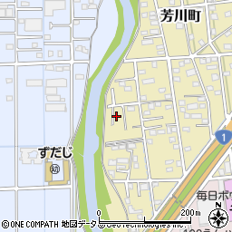 静岡県浜松市中央区芳川町867周辺の地図