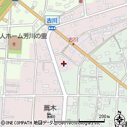 静岡県浜松市中央区古川町54周辺の地図