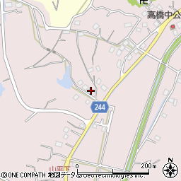 静岡県菊川市高橋1732周辺の地図