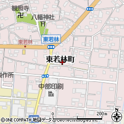 静岡県浜松市中央区東若林町1282周辺の地図