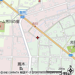 静岡県浜松市中央区古川町71周辺の地図