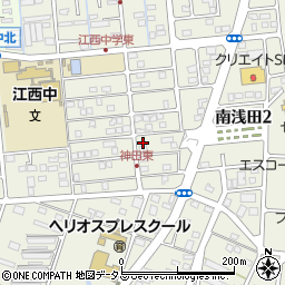 静岡県浜松市中央区神田町14-7周辺の地図