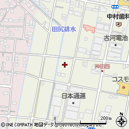 静岡県浜松市中央区神田町1219周辺の地図