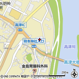 丸三益田店周辺の地図
