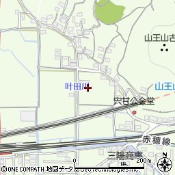 岡山県岡山市東区宍甘107周辺の地図