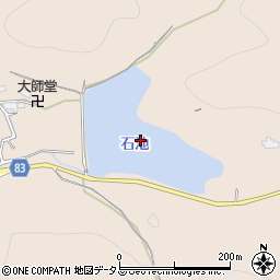 石池周辺の地図