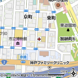 税理士法人キーストーン神戸支社周辺の地図