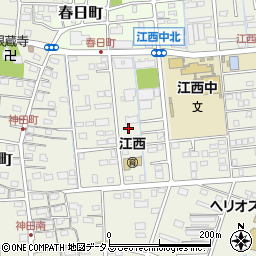 静岡県浜松市中央区神田町183周辺の地図