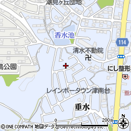 三重県津市垂水2010-23周辺の地図