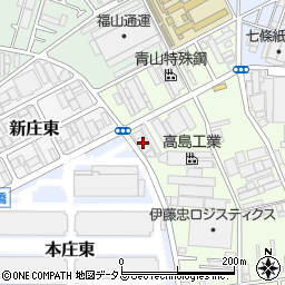 伸誠運輸有限会社　倉庫部周辺の地図