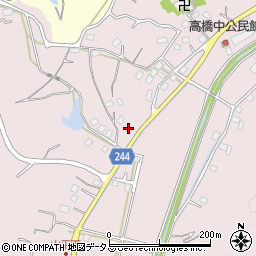 静岡県菊川市高橋1681周辺の地図