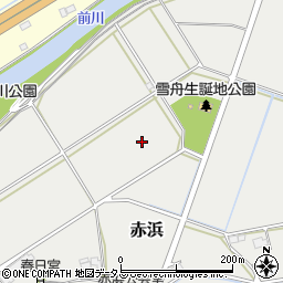 岡山県総社市赤浜周辺の地図