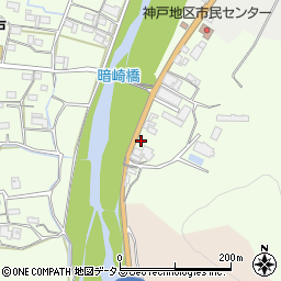 三重県伊賀市上神戸157周辺の地図