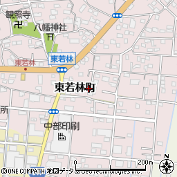 静岡県浜松市中央区東若林町1283周辺の地図