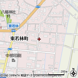 静岡県浜松市中央区東若林町1461周辺の地図