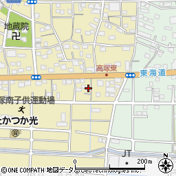 静岡県浜松市中央区高塚町4409周辺の地図