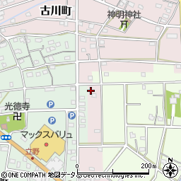 静岡県浜松市中央区古川町371周辺の地図