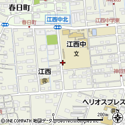 静岡県浜松市中央区神田町115周辺の地図
