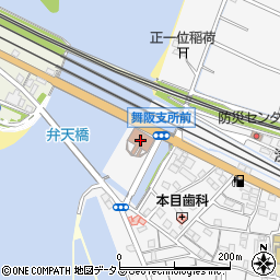 静岡銀行舞阪支店 ＡＴＭ周辺の地図
