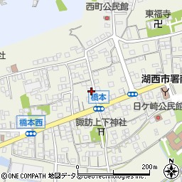 静岡県湖西市新居町浜名938周辺の地図