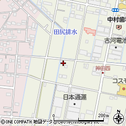 静岡県浜松市中央区神田町1218周辺の地図