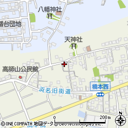 静岡県湖西市新居町浜名1311-2周辺の地図
