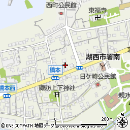 静岡県湖西市新居町浜名805周辺の地図