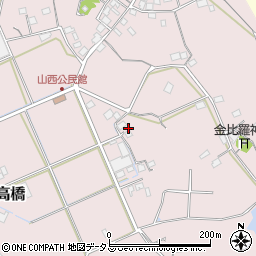 静岡県菊川市高橋4344周辺の地図