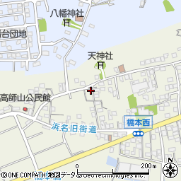 静岡県湖西市新居町浜名1310周辺の地図