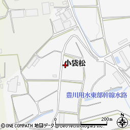 愛知県豊橋市細谷町小袋松189周辺の地図