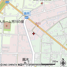 静岡県浜松市中央区古川町58周辺の地図