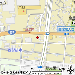 静岡県浜松市中央区高塚町4810周辺の地図