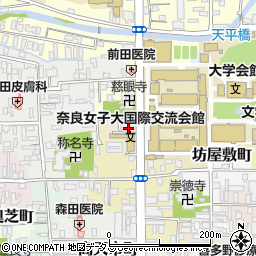 奈良県奈良市北小路町周辺の地図