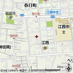 静岡県浜松市中央区神田町201周辺の地図