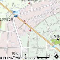 静岡県浜松市中央区古川町77周辺の地図