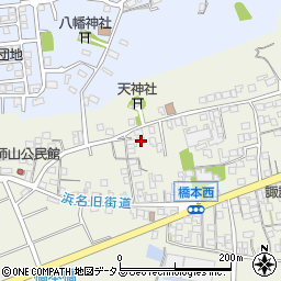 静岡県湖西市新居町浜名1298周辺の地図