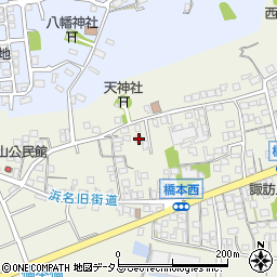 静岡県湖西市新居町浜名1298-9周辺の地図