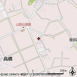 静岡県菊川市高橋4115周辺の地図