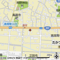 静岡県浜松市中央区高塚町4670周辺の地図