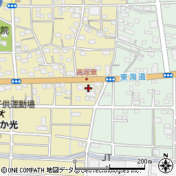 静岡県浜松市中央区高塚町4365周辺の地図