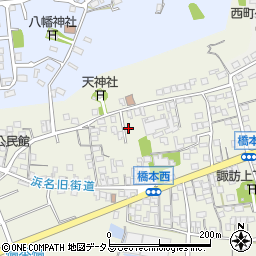 静岡県湖西市新居町浜名1238周辺の地図